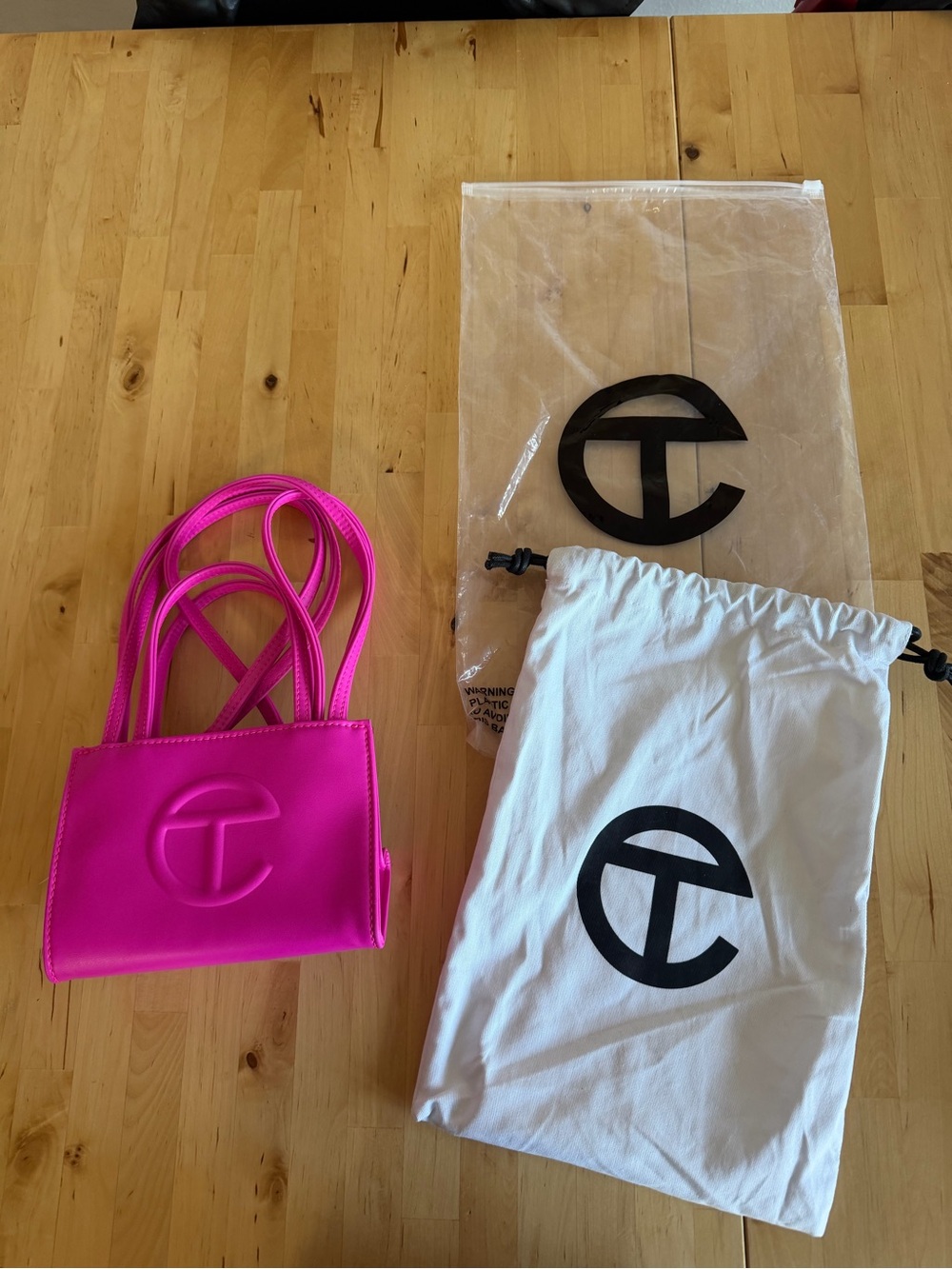 Telfar Azalea Pink Shopping Bag - Small